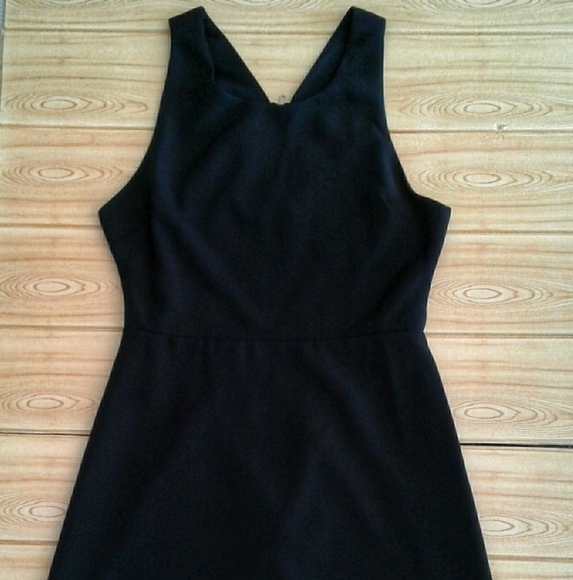 BLACK SLEEVELESS DRESS|SHIFT DRESS|BLACK DRESS - Picture 8 of 10